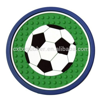 Coaster de presente de jogo de futebol, Coaster eco pvc